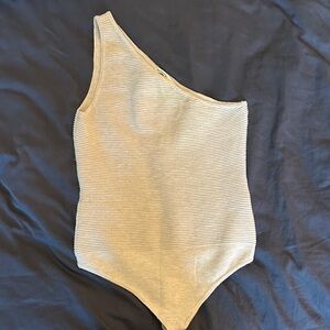 * now a bundle * Abercrombie & Fitch One-Shoulder Ribbed Bodysuit